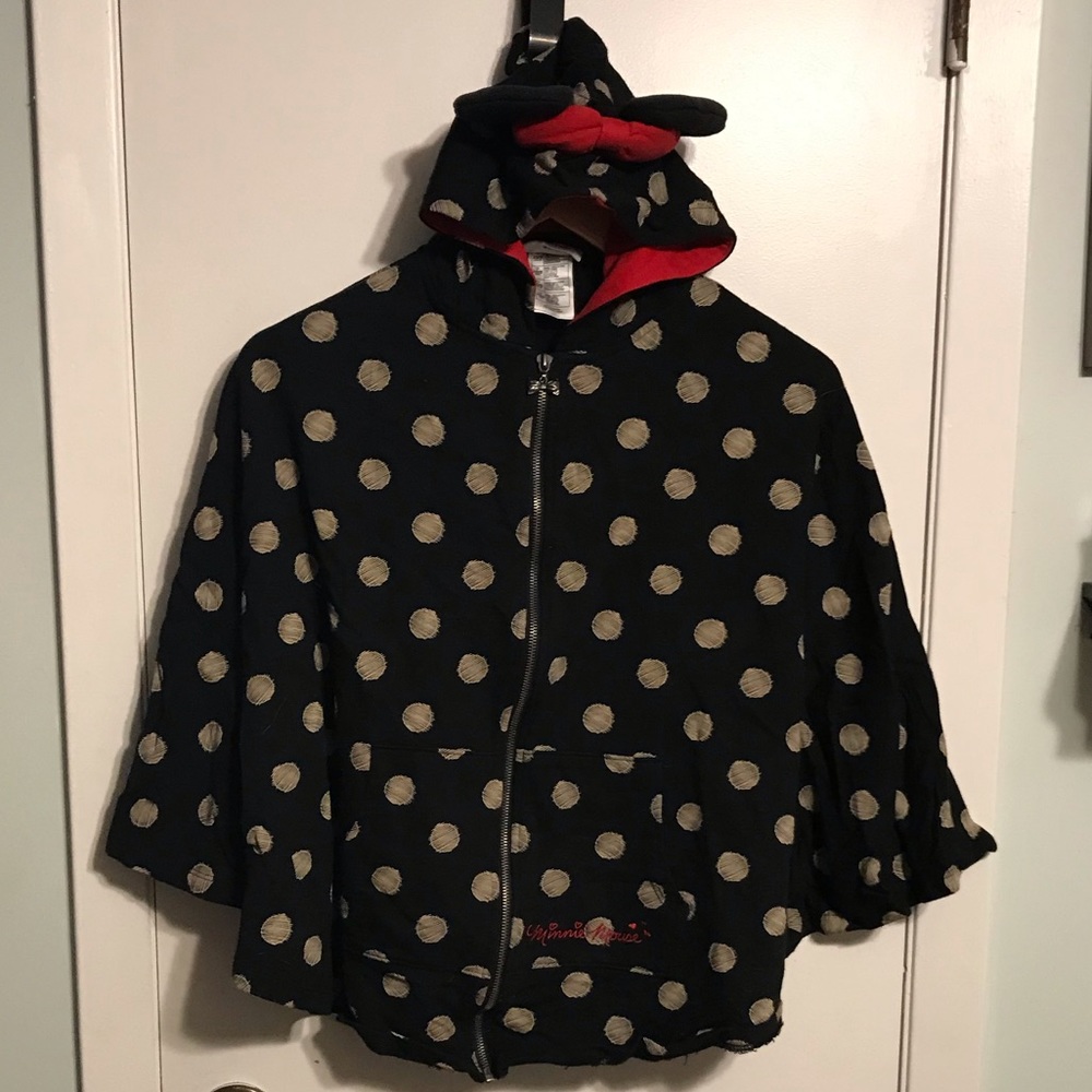 Disney Parks Minnie Poncho Sz XS/S